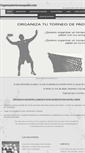 Mobile Screenshot of organizadortorneopadel.com